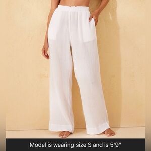 Gauze Cover-Up Pants